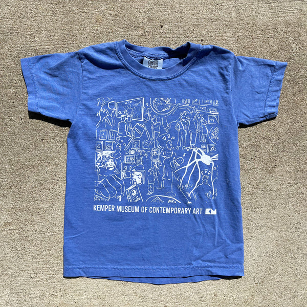 Youth Kemper Museum Illustrated Tee