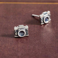 Camera Post Earrings