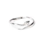 Bronze Adjustable Simple Snake Ring