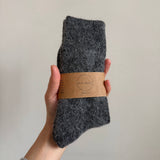 Fluffy Angora Socks