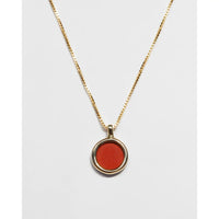 Mare Necklace in Red Jasper