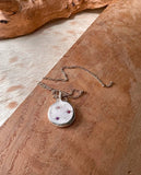 Pink Gemstone Night Sky Necklace