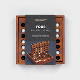Iron & Glory Four Across Wooden Game
