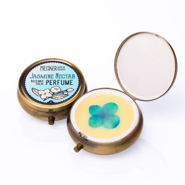 Solid Beeswax Perfume - Jasmine Nectar Scent