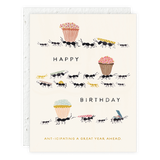 Ant-icipating A Great Year Birthday Card
