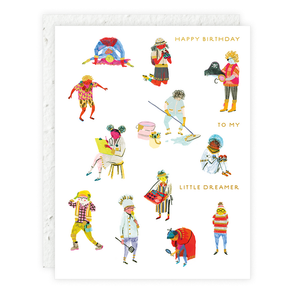 Little Dreamer Birthday Card