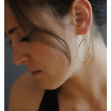 Medium Gabrielle Earrings in Bronze