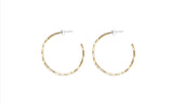 Hammered Hoops