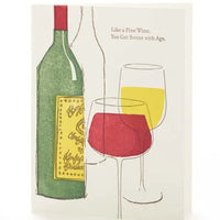 Like Fine Wine Notecard