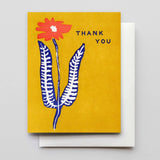 Flower Stem Thank You Card