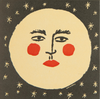 Square Safety Matches - Moon
