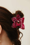 Orchid Hair-Claw in Fuscia
