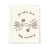 You and Me Forever Anniversary Card