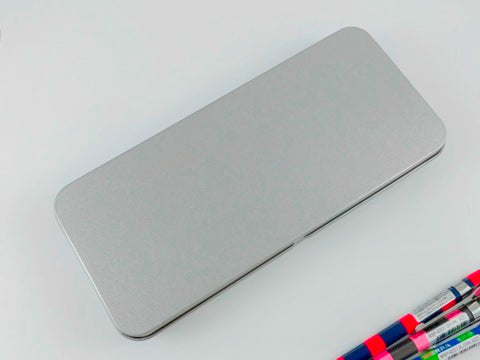 Stainless Steel Flat Pen Case