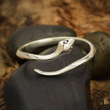 Bronze Adjustable Simple Snake Ring