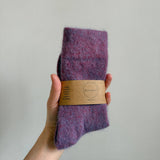 Fluffy Angora Socks
