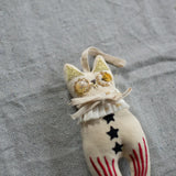 Rocket Cat Ornament