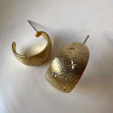Starry Brass Earrings