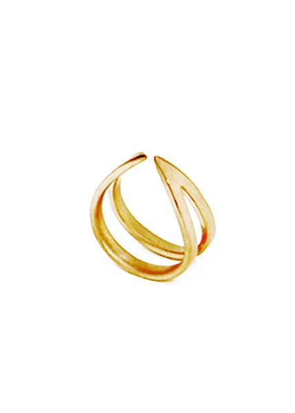 Round Trip Ring - Yellow Gold Polished Size Medium