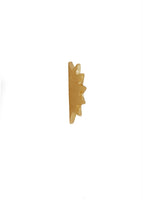 Soleil Studs - Yellow Gold Polished