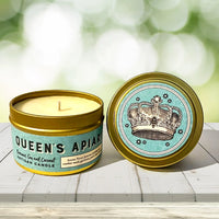 Queen's Apiary 4 oz Candle - Paraffin Free