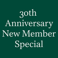 30th Anniversary New Member Special Membership