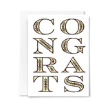 Floral Congrats Card