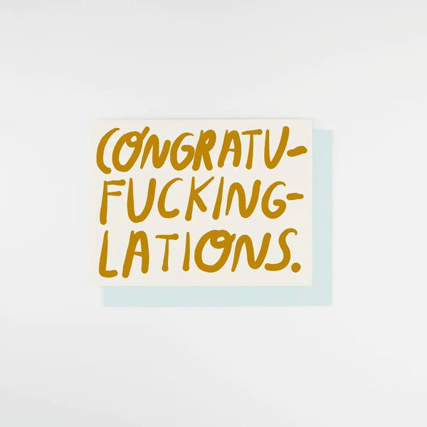 Congratu-Lations Card