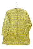 Long Cotton Button-Down Shirt
