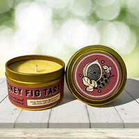 Honey Fig Tart 4 oz Candle - Paraffin Free