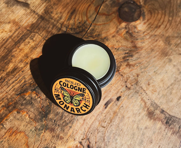 Solid Beeswax Cologne - Monarch