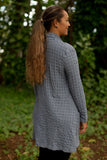 Summer Waffle Weave Long Jacket