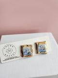 Mini Masterpiece Porcelain Stud Earrings