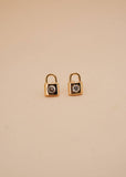Locket Stud Earrings