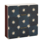 Square Safety Matches - Navy Star Tile