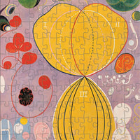 Hilma af Klint 120-Piece Double-Sided Jigsaw Puzzle Set
