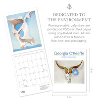 Mini 2026 Wall Calendar: Georgia O'Keeffe