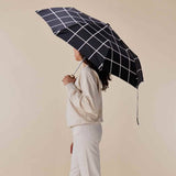 Compact Duckhead Umbrella in Black Grid