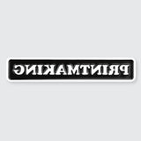 Printmaking Enamel Pin