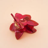 Orchid Hair-Claw in Fuscia