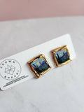 Mini Masterpiece Porcelain Stud Earrings