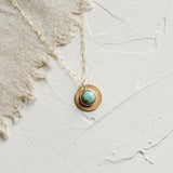 Gibbon Necklace - 16mm in Demi-Fine Gold