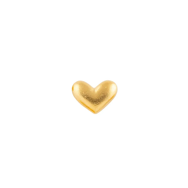 Golden Heart Pocket Charm