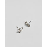 Small Knot Studs in Sterling Silver