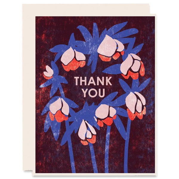 Thank You Winter Roses Boxed Card Set
