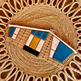 Mid-Century Modern House Ceramic Wall Hangers