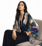 Capri Silk Kimono Robe