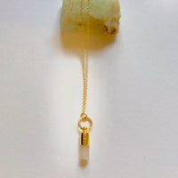 The Moment Necklace - Delicate Gemstone Pendant