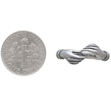 Silver Lover's Hands Ring