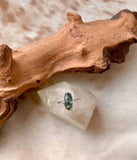 Moss Agate & Silver Ring